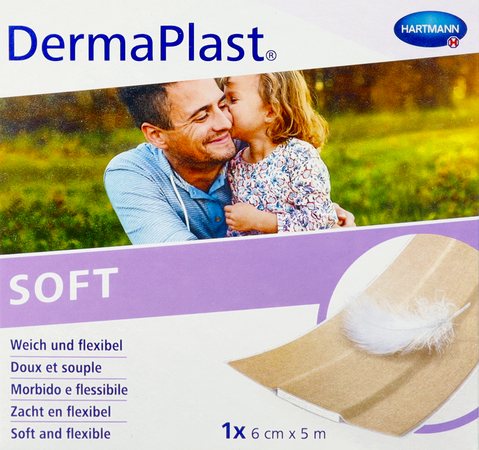 Dermaplast Soft 6cmx5m 2