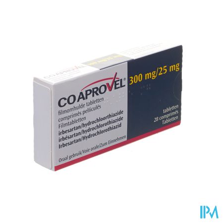 Coaprovel Comp 28 X 300mg/25,0mg