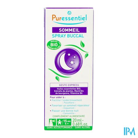 Puressentiel Sommeil Spray Buccal 20ml 1