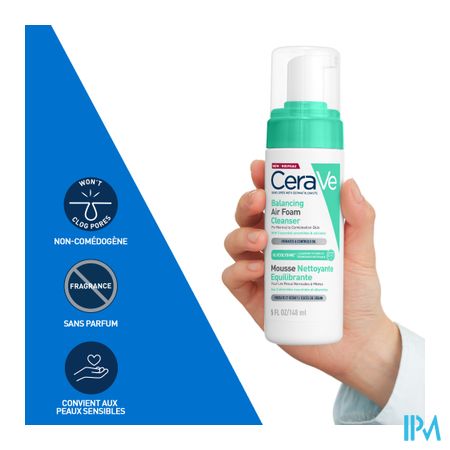 Cerave Balancing Air Foam Cleanser 150ml 6