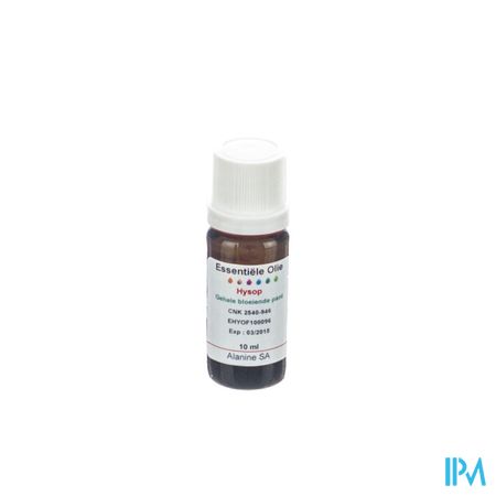 Hyssopus Offic. Herba Helv. Ess Olie 10ml