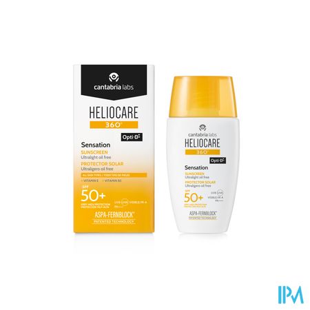 Heliocare 360° Sensation Spf50+ 50ml 3