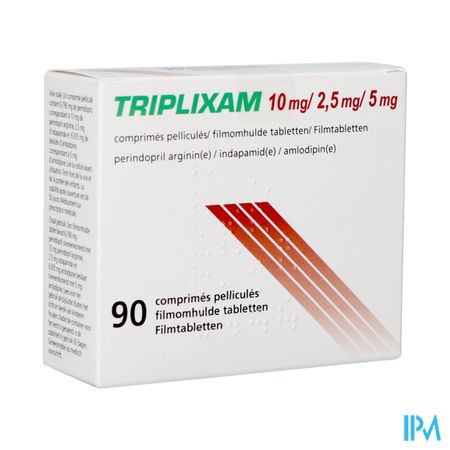 Triplixam 10mg/2,50mg/5mg Orifarm Film Tabl 90 Pip