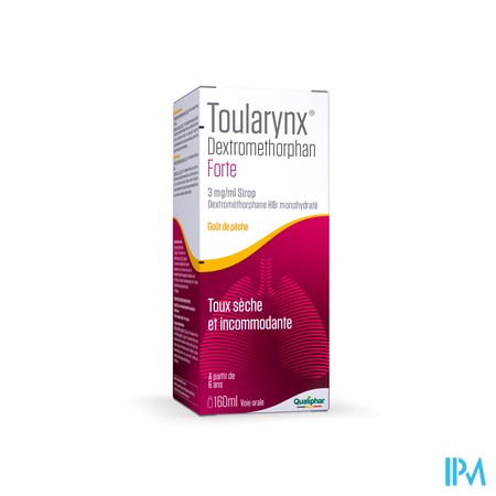 Toularynx Dextromethorphan Forte 3mg/ml Sir. 160ml
