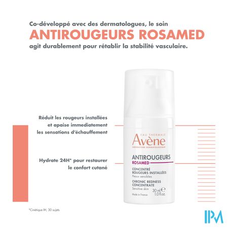 Avene Rosamed Concentre Antirougeurs 30ml 5