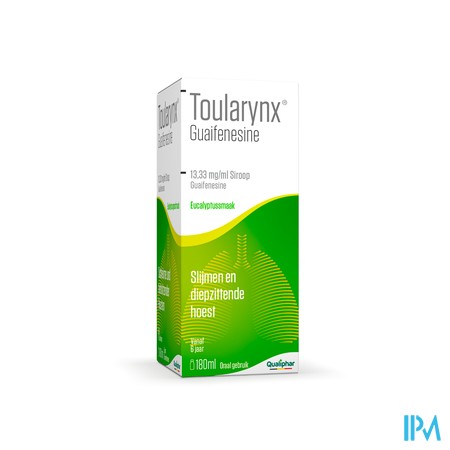 Toularynx Guaifenesine 180 ml siroop