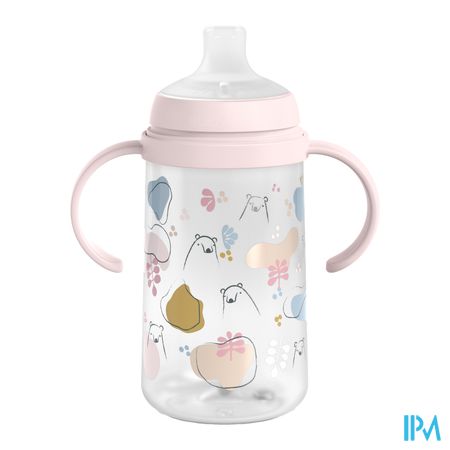 Suavinex Feeding Bears Bottle Handles Pink 270ml 4