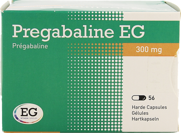 Pregabaline EG 300Mg Harde Caps Blist.  56 X 300Mg 1