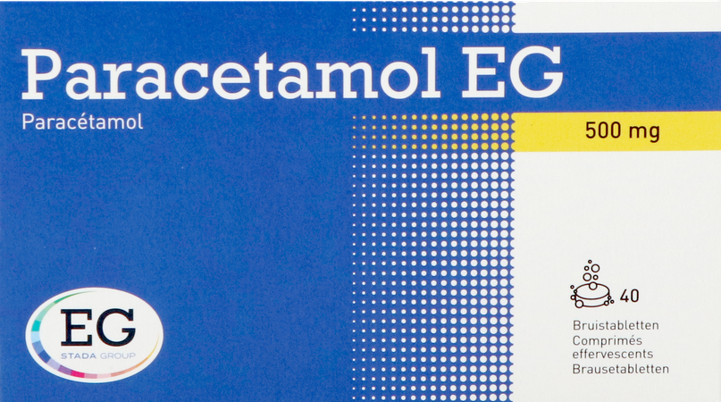 Paracetamol EG 500 Mg           Bruistabl 40X500Mg 2