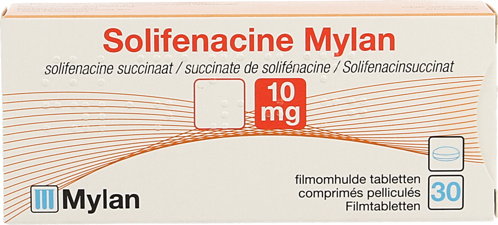 Solifenacine Viatris 10mg Filmomh Tabl 30 3