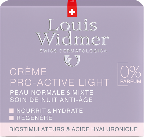 Widmer Nacht Cr Pro-active Light N/parf Pot 50ml 1