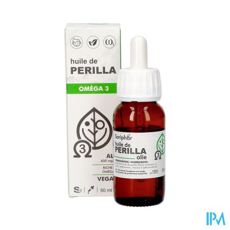 Soria Perilla Olie Omega 3 Vegan 50ml 6