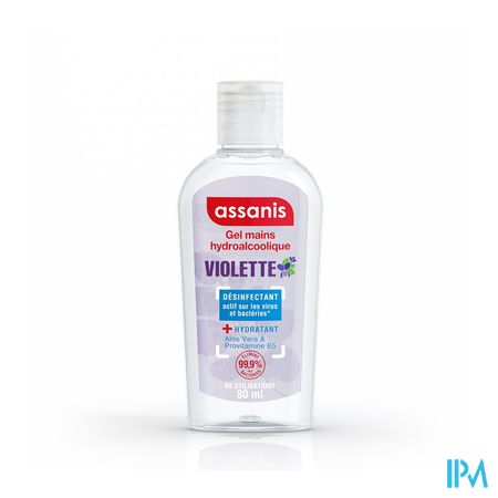 Assanis Gel Mains Violette 80ml