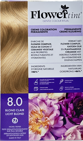 Flowertint Licht Blond 8.0 140ml 2