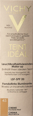 Vichy Fdt Teint Ideal Creme 45 30ml 2
