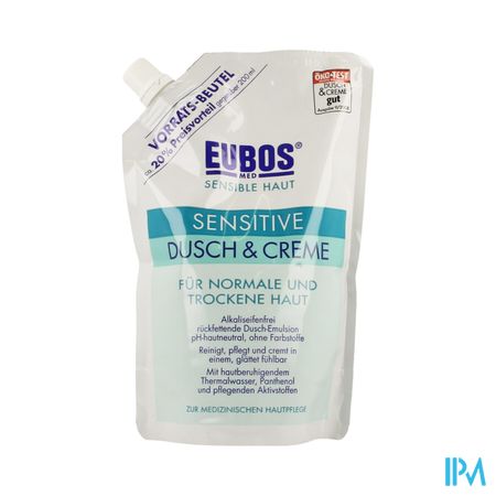 Eubos Creme Douche Sensitive Refill 400ml