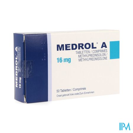 Medrol 16mg Impexeco Comp 50 X 16mg Pip