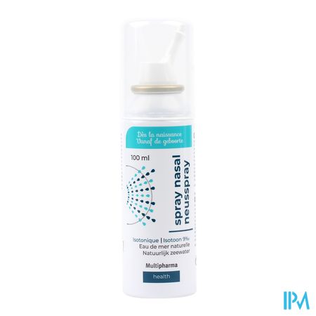 Multipharma Neusspray Isotoon Zeewater 100ml 1
