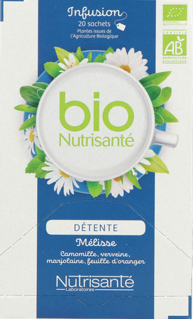 Infusie Bio Ontspannen Zakje 20 2