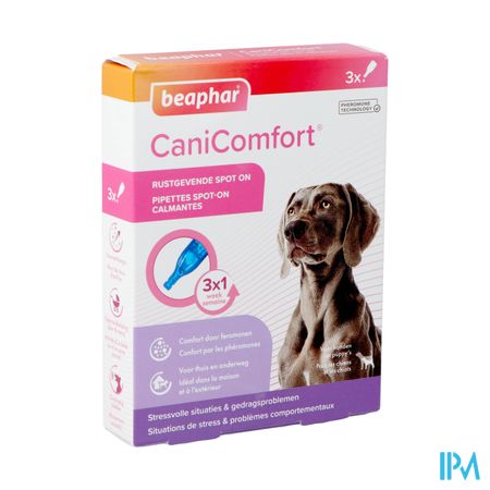 Beaphar Canicomfort Spot On Calmant 3x1ml