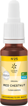 Fleurs de Bach Bio N°25 Red Chesnut 20ml 2