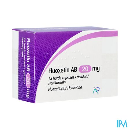 Fluoxetin Ab 20mg Harde Caps 28 X 20mg