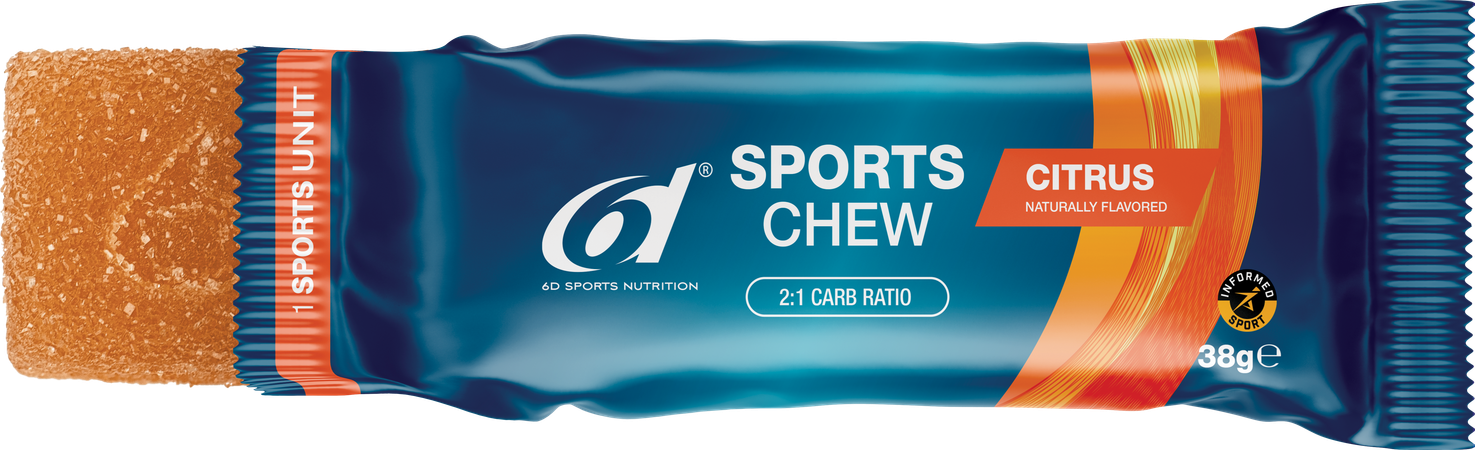 6d Sports Chew Citrus 10x38g 2