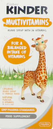 Fisher Kinder Multivitamines Sirop 125ml 1