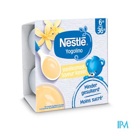 Nestle Baby Dessert Saveur Vanille Pot 4x100g