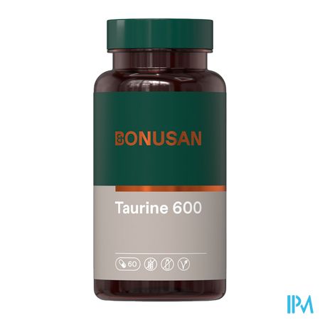 Taurine 600mg Caps 60 Bonusan 2