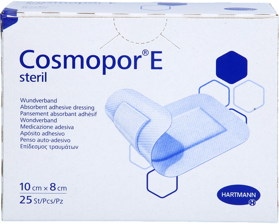 Cosmopor E Latexfree 10x8cm 25 P/s 2