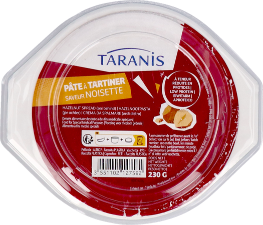 Taranis Hazelnootpasta 230g 3