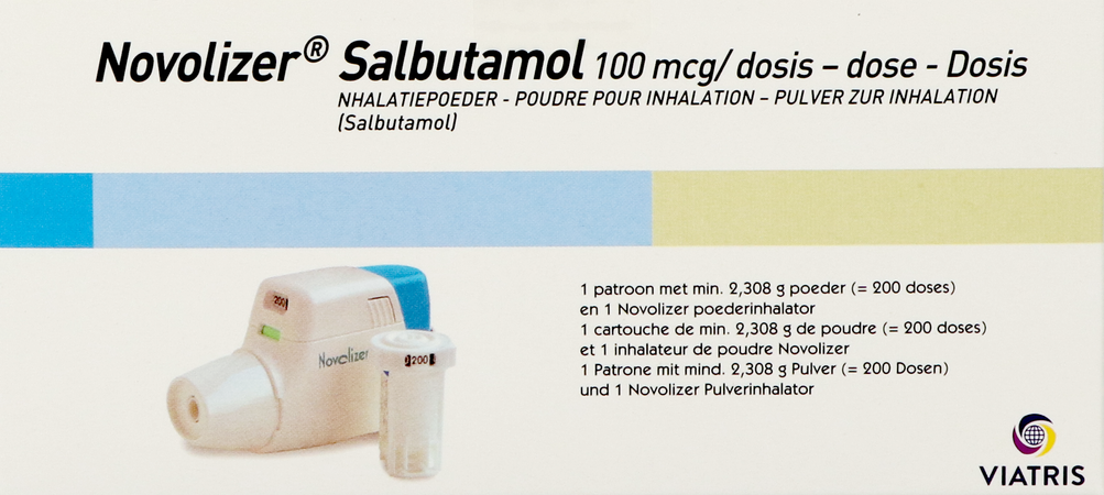 Novolizer Salbutamol 100 Mcg Dos 200 2