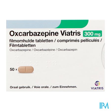 Oxcarbazepine Viatris 300mg Filmomh Tabl 50 3