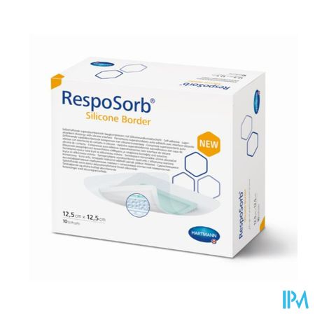 Resposorb Silicone Border 12,5x12,5cm 10 4130020