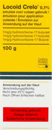 Locoid Crelo 0,1% Emuls 100ml 1mg/g 3
