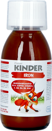 Fisher Kinder Iron Fl 125ml