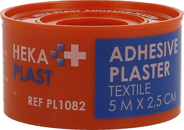 Hekaplast Hechtpleister Textiel 5mx2,5cm Ring 1 1