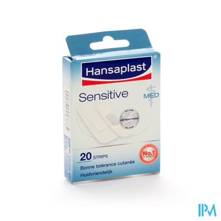 Hansaplast Med Sensitive Strips 20 47831