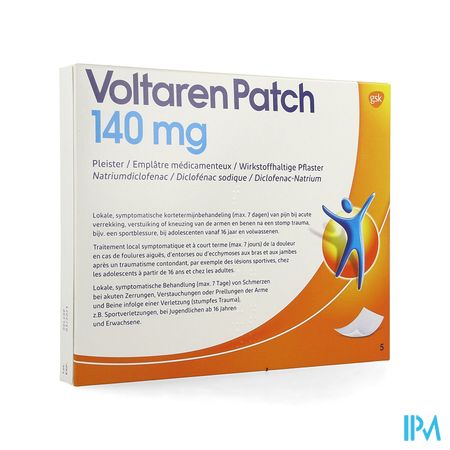 Voltaren Patch 140mg Emplatre Medicamenteux 5