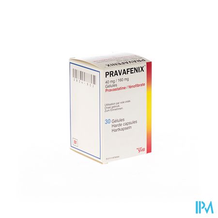 Pravafenix 40mg/160mg Caps 30