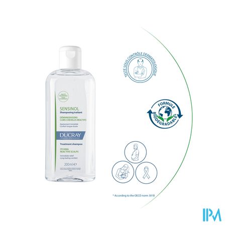 Ducray Sensinol Shampooing Traitant 200ml 5