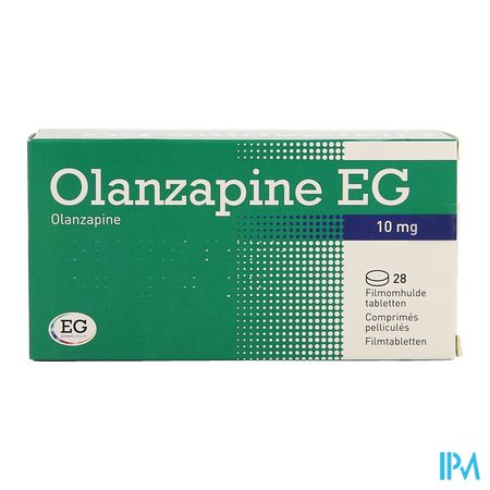 Olanzapine EG 10 Mg Comp Pell 28 X 10,0 Mg 1