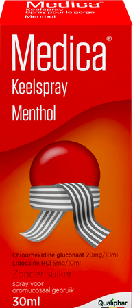Medica Keelspray Menthol 30ml 4