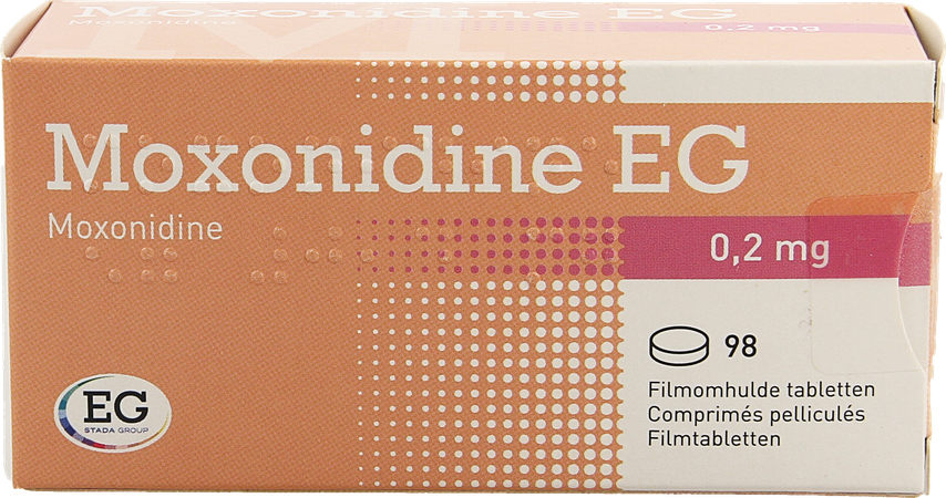 Moxonidine EG Comp 98X0,2Mg 1