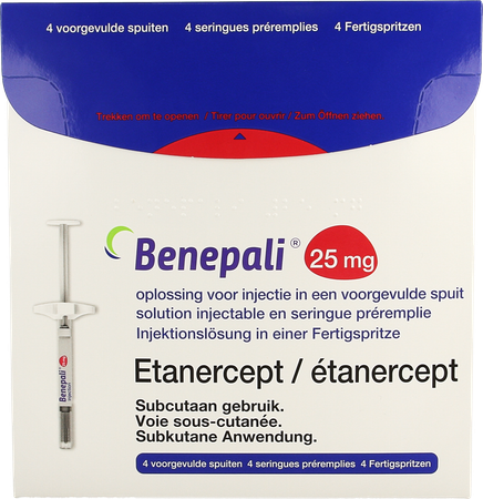 Benepali 25mg Sol Inj Seringue Prer. 4 3