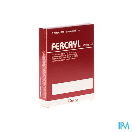 Fercayl Amp Inj 5 100mg/2ml