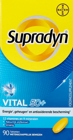 Supradyn Vital 50+ Filmomh Tabl 90 2