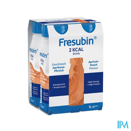 Fresubin 2 Kcal Drink Peche-abricot 4x200ml