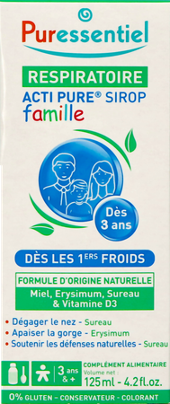Puressentiel Ademhaling Siroop Actipure Fam. 125ml 5